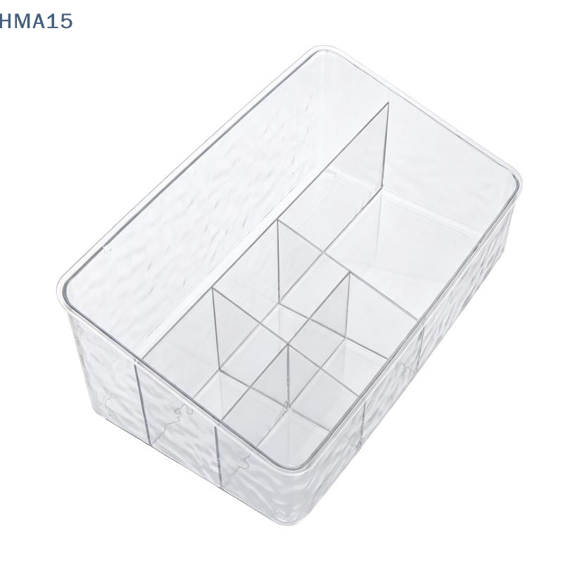 Luxury Skincare Tools - 【YA】Kotak Penyimpanan Kosmetik Transparan 6 Kompartemen,