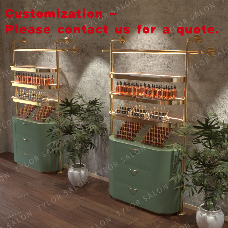 Rak Display Kosmetik Mewah Cus - Luxury Skincare Shop ulasan dan harga