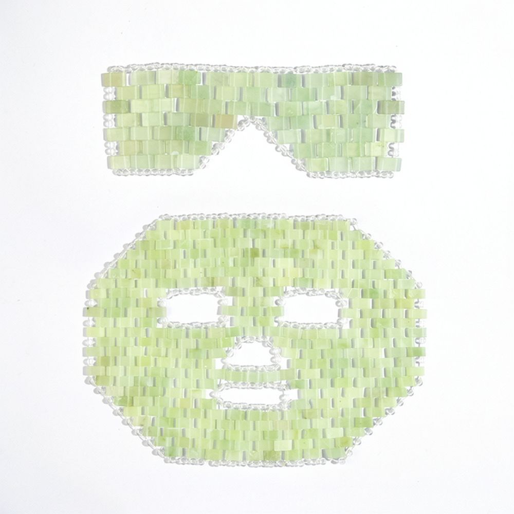 Masker Mata Batu Giok Xiu Tenu - Luxury Skincare Tools ulasan dan harga